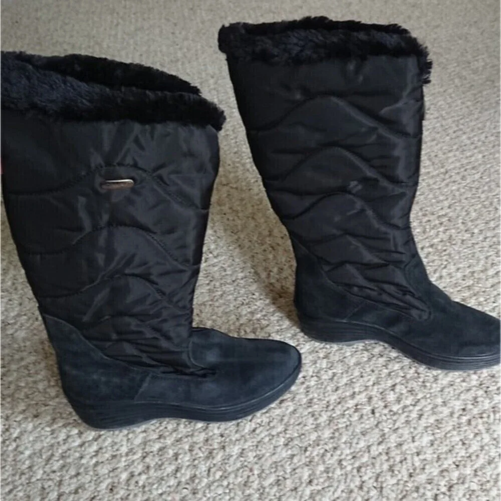 Pajar black Talia inner fur winter Boots size 36.5